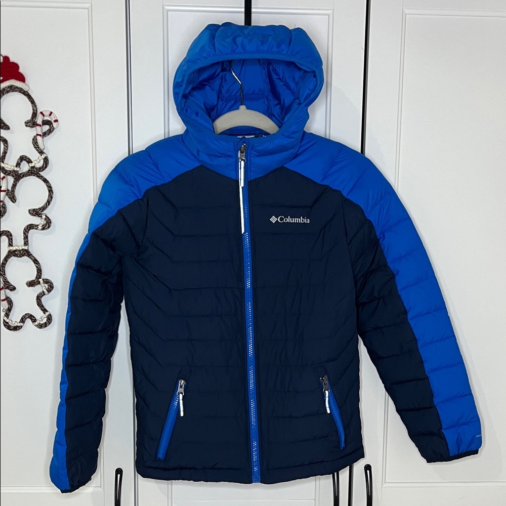 Columbia omni-heat Hooded kids Jacket (M)